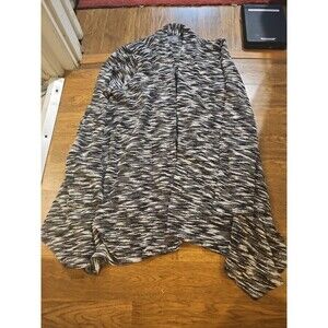 Anthropologie Saturday Sunday Womens Large Textured Long Sleeve Open Knit Coat